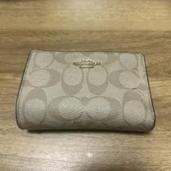 coach 二つ折り財布