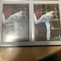 プロ野球　チップス　カード　ダルビッシュ　セット売り　サイン　金サイン　2010
