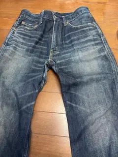 【jeans】levi's502　W31/L33ダークブルー レッグデニム