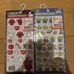 ボンボンドロップシール　ディズニー