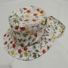 la poche biscuit　54cm　女の子用　花柄ハットのサムネイル