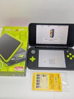 美品 New nintendo 2DSLL ライムグリーン 箱付 動作OK