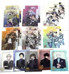 刀剣乱舞 A5クリアファイル全6種×2+1 全5種×1 計18枚 セブンイレブン