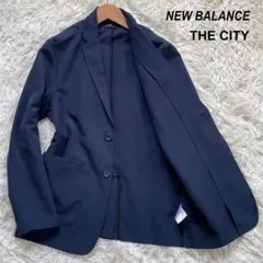ニューバランスTHE CITY ネイビー洗えるストレッチオールシーズン撥水