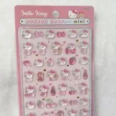 【正規品】ボンボンドロップシールミニ　サンリオ　キティ　ピンク