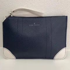 GLOBE TROTTER レザー風ポーチ　ANA アメニティ
