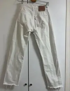 Levi’s 501 ホワイトデニム スペイン製 27×34 90s 美品