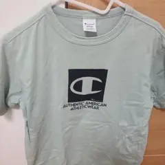 Champion ロゴ Tシャツ ミントグリーン