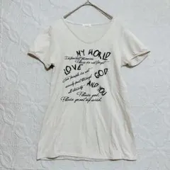 candy paradise Vネック Tシャツ 半袖