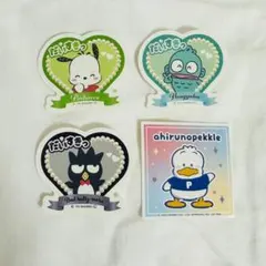 サンリオ　はぴだんぶい　だいすきっ ダイカットステッカーセット