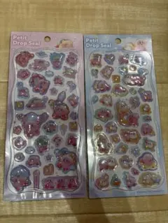 カービィ プチドロップシール 2枚セット