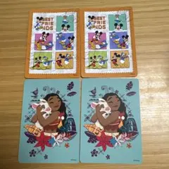 ディズニー ディズニーストア じゃんけんカード 4枚セットのサムネイル