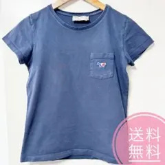 Maison Kitsuné メゾンキツネ　レディースTシャツ　ネイビー　XSのサムネイル
