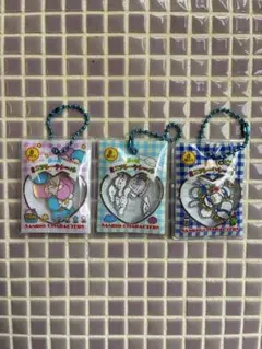 サンリオキャラクター ミニフレークシール 3個セット