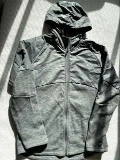 PUMA フード付きグレーパーカー XL