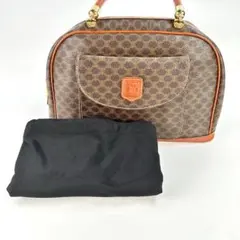 美品 CELINE セリーヌ ハンドバックミニボストン　マカダム　PVC レザー