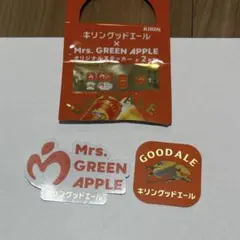 ②キリングッドエール×Mrs.GREEN APPLE☆ オリジナルステッカー