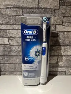 Braun 電動歯ブラシ オーラルB PRO450 D165231AWHホワイト