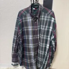 TOMMY HILFIGER チェック柄シャツ Lサイズ
