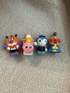 アンパンマンキャラクター 指人形4体セット