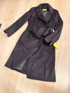 新品未使用 元町ゼラール カシミヤ100% トレンチコート Zelal ブラウン