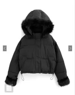 【新品未使用】GRL グレイル アウター ファーダウンジャケット