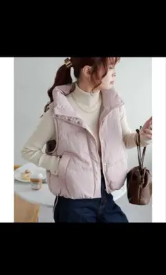 ♡DISCOAT♡　機能中綿ショートベスト