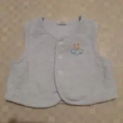 ファミリア ベスト 60～75cm ブルー 男の子