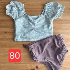 美品♡アプレレクール　水着　デニム