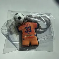 清水エスパルス 土居　佑至 ユニフォームラバーキーホルダー