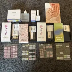 ohoraまとめ売り⭐︎ネイルシール トップジェル リムーバー セット