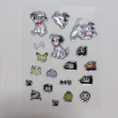 プチドロップステッカー　101匹わんちゃん　ディズニー　ドロップシール