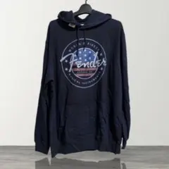 printstar フェンダー ロゴ プリント パーカー ネイビー 2XLのサムネイル