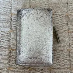 シルバー 折り財布