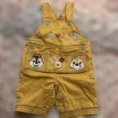 チップ　デール　オーバーオール　サロペット　ロンパース　80 ディズニー