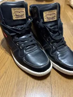 【希少】Levi's リーバイス ハイカットスニーカー ブラック×ブラウン