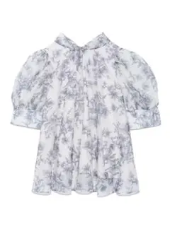 Sustainableオーガンシースルーブラウス