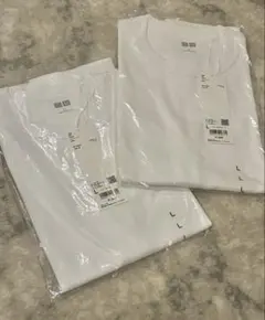 【新品未開封】ユニクロ クルーネックT Lサイズ