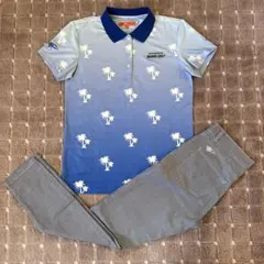 BEAMS GOLF 上下セット　ビームス　ゴルフ　レディース　グラデーションのサムネイル