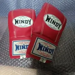 WINDY ボクシンググローブ Mサイズ レッド