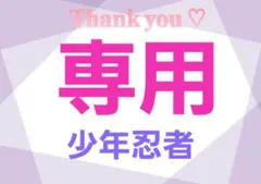 少年忍者 専用ページ