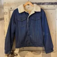 70s Sears ROEBUCKS ボア デニムジャケット vintage古着