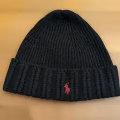 美品　ポロラルフローレン　ビーニー　ニット帽