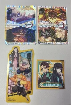 【鬼滅の刃】劇場特典＆シール　セット