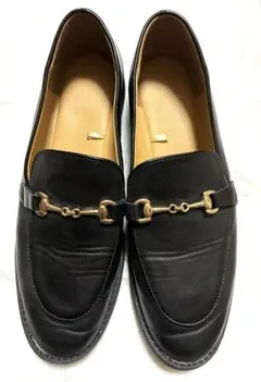 GU ビットローファーＬサイズ　美品　黒