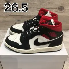 新品未使用【NIKE】 エアジョーダン1 MID ジムレッド 26.5cm