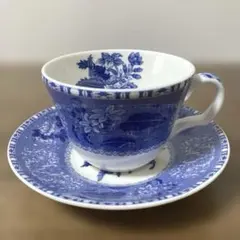 お値下げ スポード ブルーイタリアン カップ イギリス SPODE