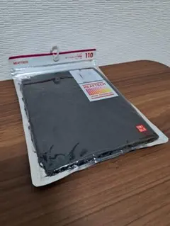 【値下げ】 ユニクロ ヒートテック タートルネック 長袖 ブラック 110