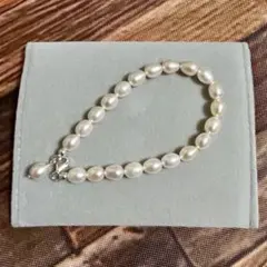 期間限定値下げ中！★ 淡水パール ブレスレットB★アクセサリー2点目から割引あり
