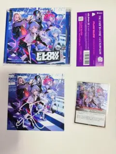 響咲リオナ FLOW GLOW アルバム　EC数量限定盤　直筆サイン